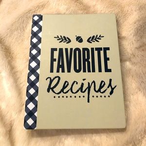 Brand New Recipe Book 7x9